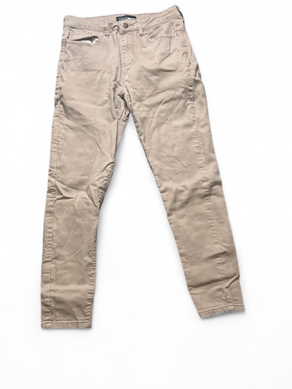 Fashion Nova Slim Straight Khaki